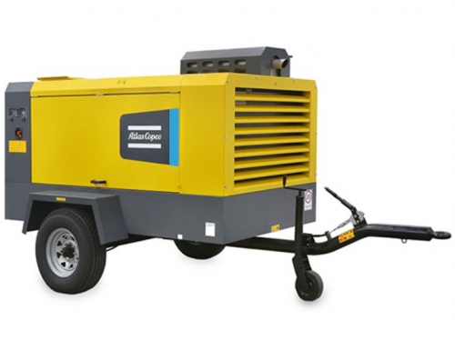 Дизельный компрессор Atlas Copco XAMS 850 на шасси